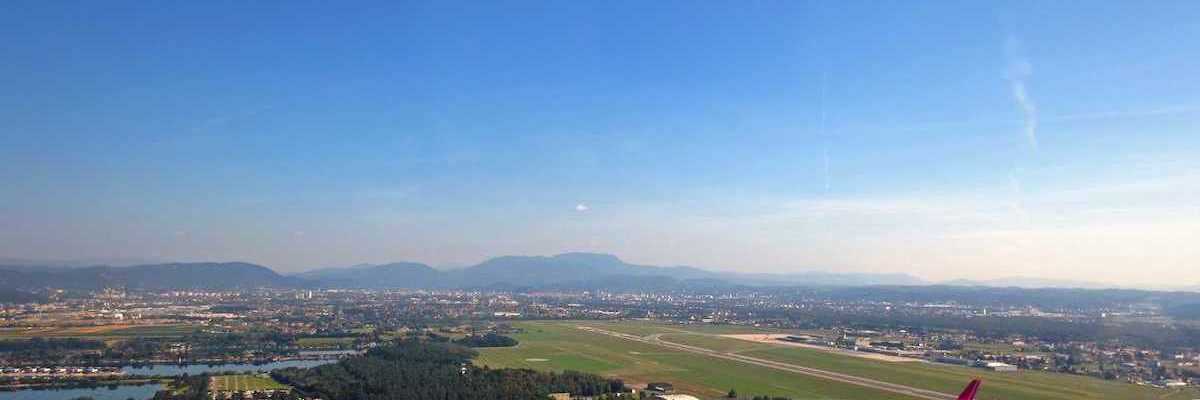 Flugwegposition um 07:32:30: Aufgenommen in der Nähe von Gemeinde Seiersberg, Seiersberg, Österreich in 727 Meter